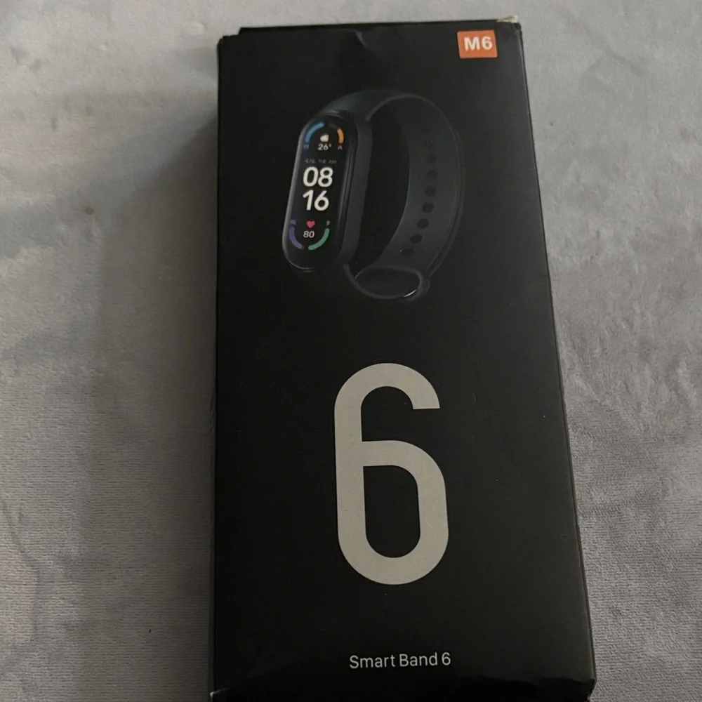 Smart Band 6 Black Fitness Tracker